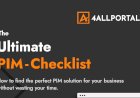 The Ultimate PIM - Checklist